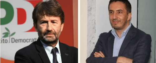Il Ministro Dario Franceschini e il coordinatore nazionale Otei/Abbac Agostino Ingenito