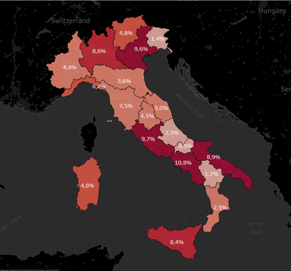 Italia in instagram, tra le regioni più “visitate” c’è la Campania, ecco la ricerca